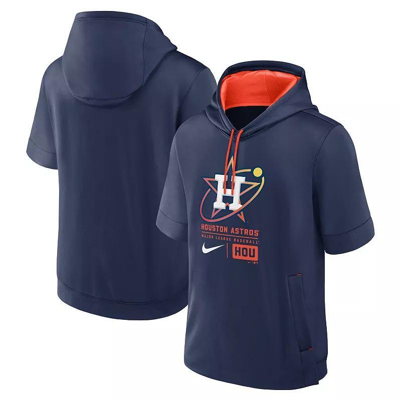 Cleveland Guardians City Connect Nike Mens MLB Short-Sleeve Pullover Hoodie Product Image