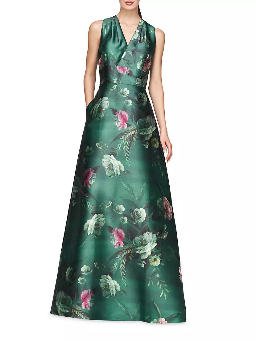 Rosalind Floral Print Gown Product Image