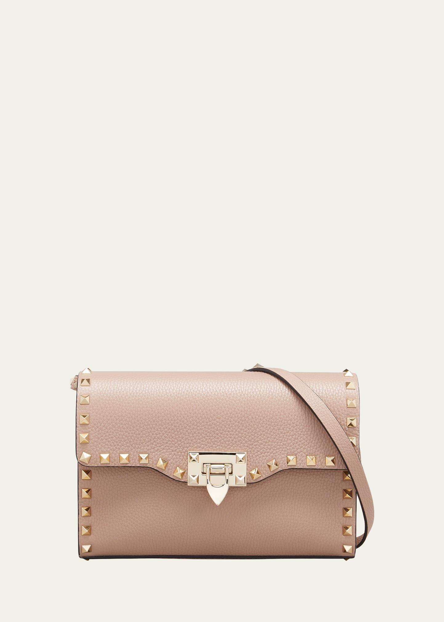 Valentino Garavani Medium Rockstud Leather Shoulder Bag Product Image