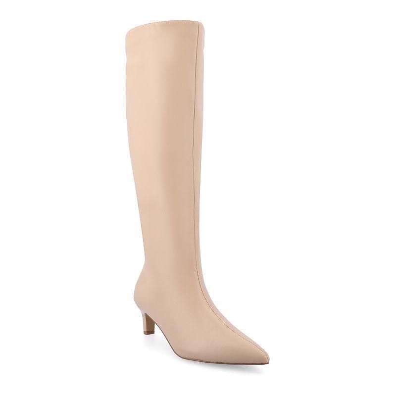 Journee Collection Tru Comfort Foam Womens Tullip Knee High Boots Light Pink Product Image