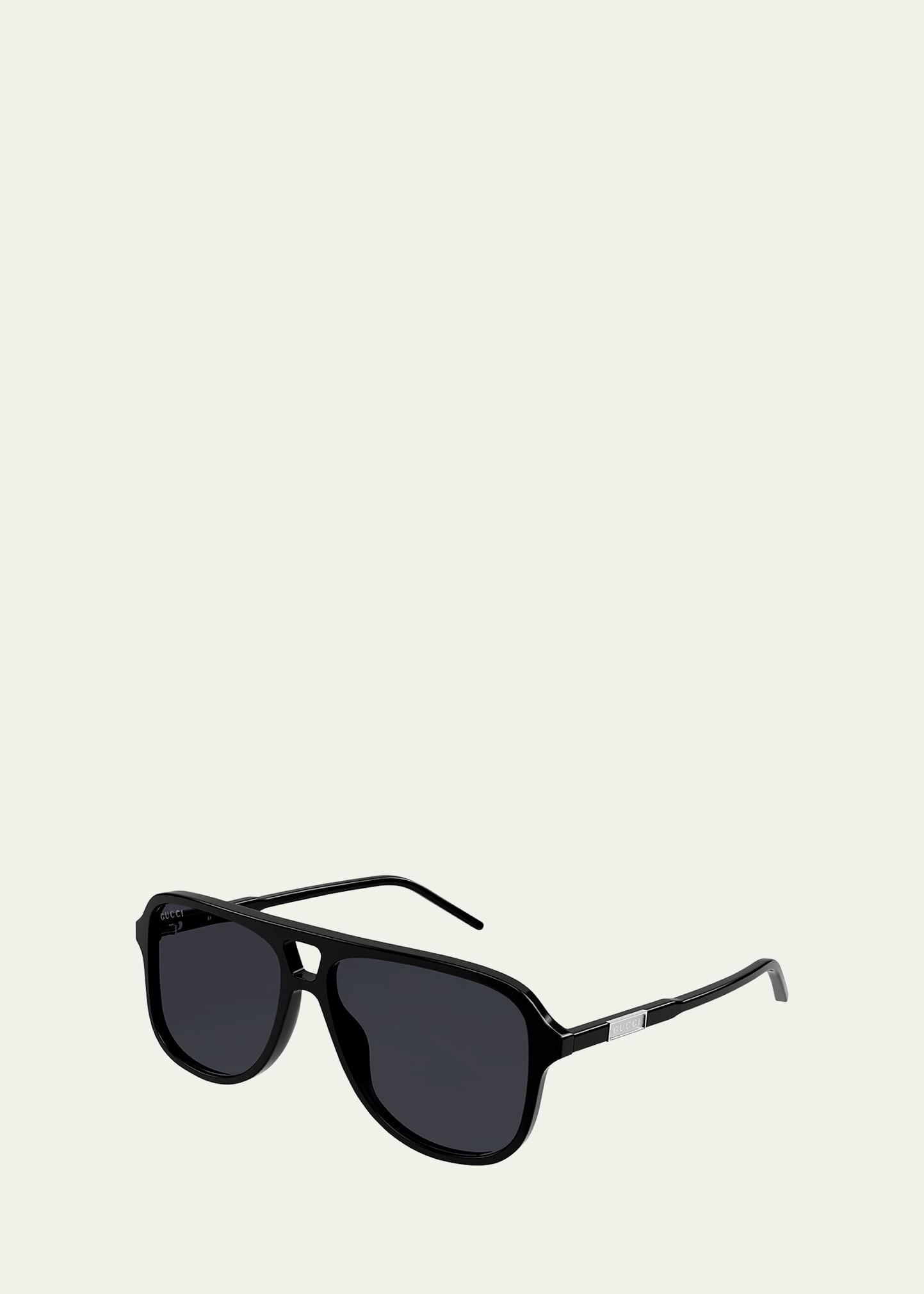 Mens Sophisticated Web Pilot Sunglasses Product Image