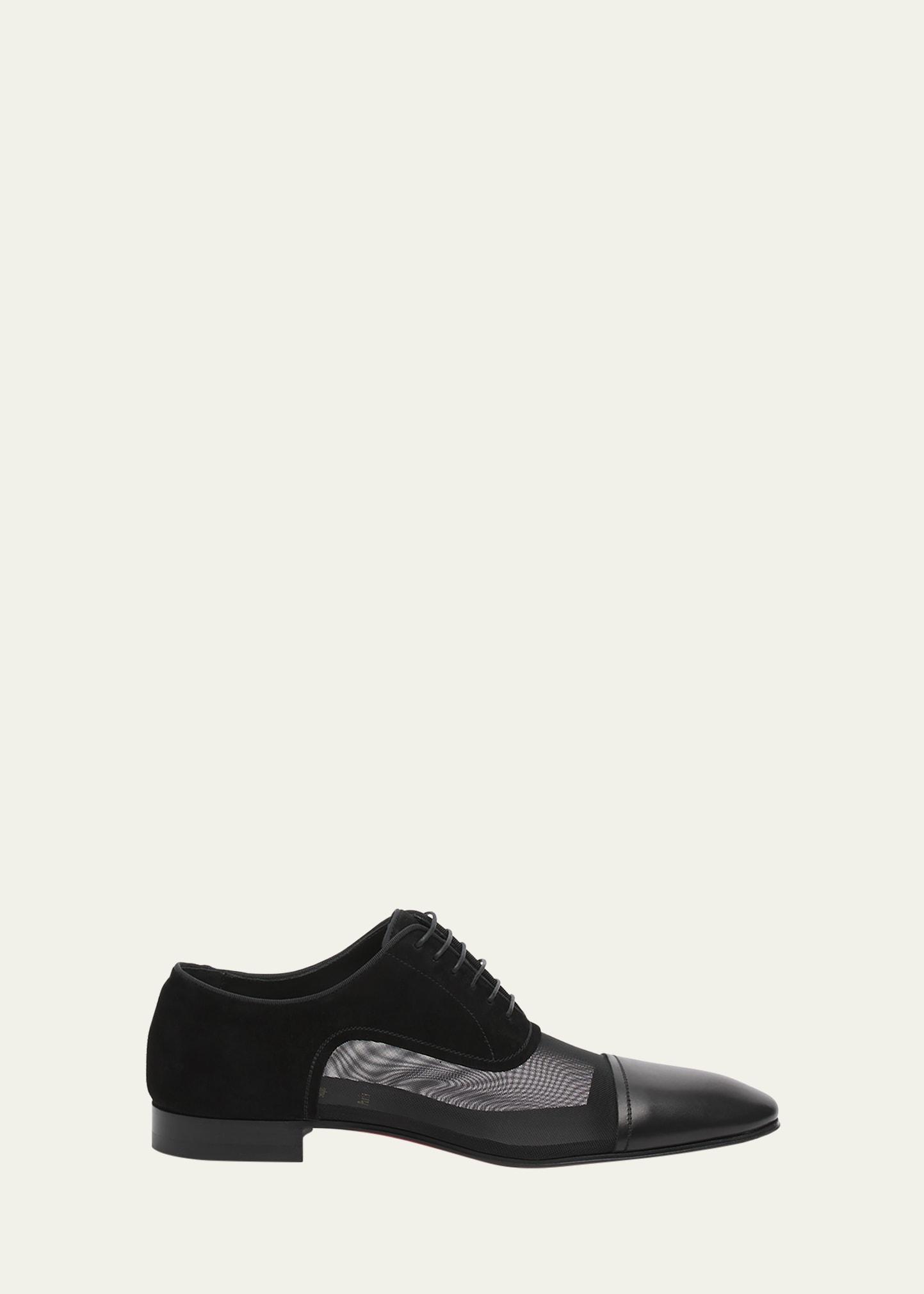 Men's Greggo Leather Mesh Oxfords  Product Image