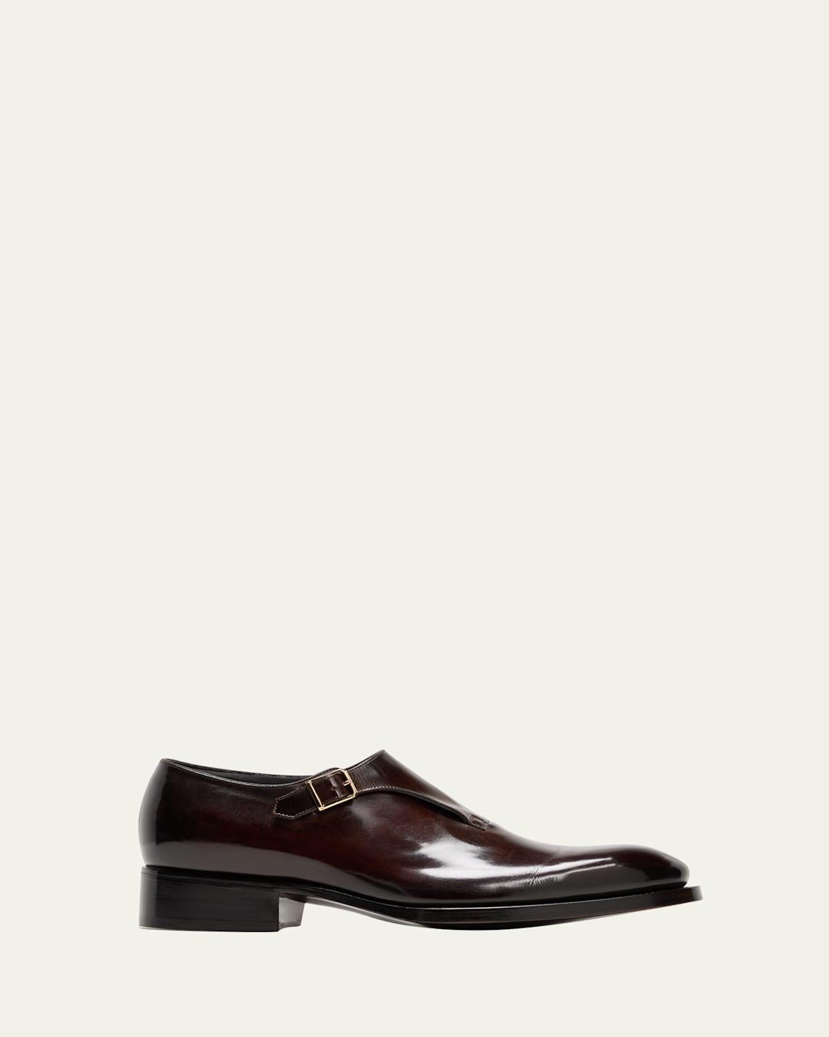 Men's Geoffrey Limited Edition Single-Monk Strap Loafers Product Image