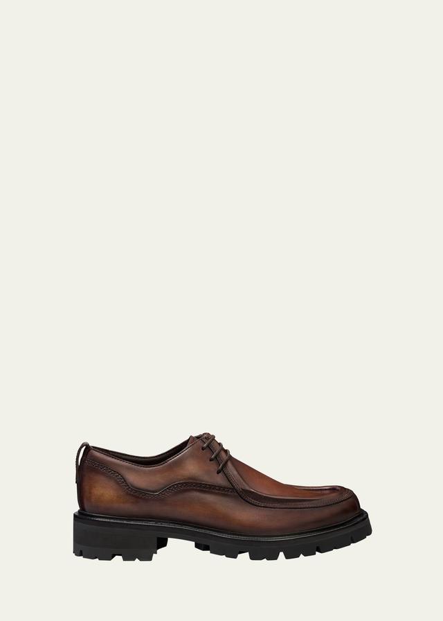 Mens Brunico Lug Sole Leather Derby Shoes Product Image