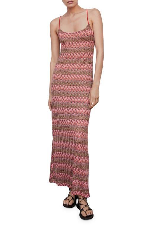 MANGO Geometric Maxi Slipdress Product Image