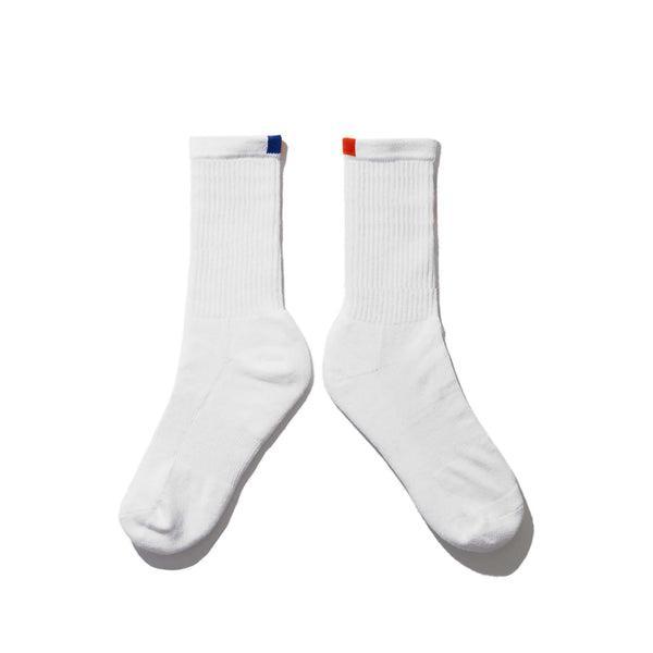 The Women's Ribbed Sock - White Product Image