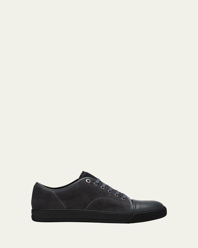 Mens DBB1 Leather and Suede Sneakers Product Image