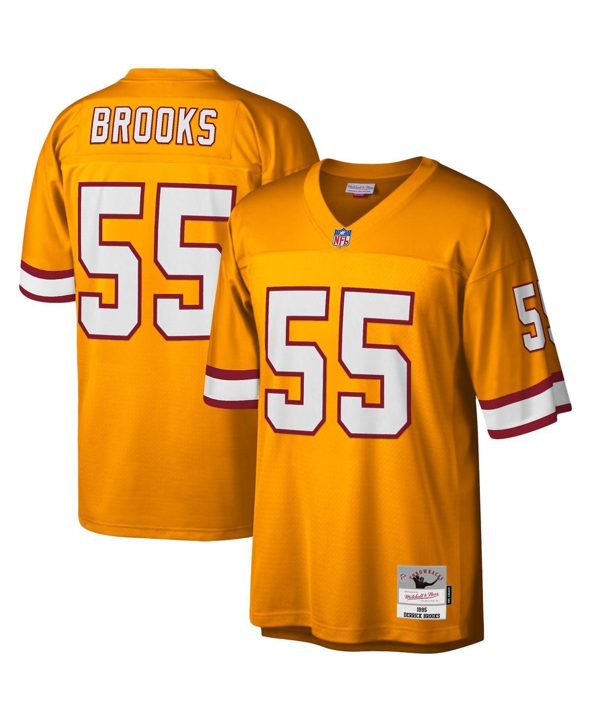 Mens Mitchell & Ness Derrick Brooks Tampa Bay Buccaneers Legacy Replica Jersey Product Image