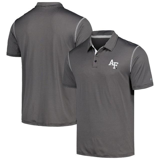 Mens Colosseum Black Air Force Falcons Cameron Polo Product Image