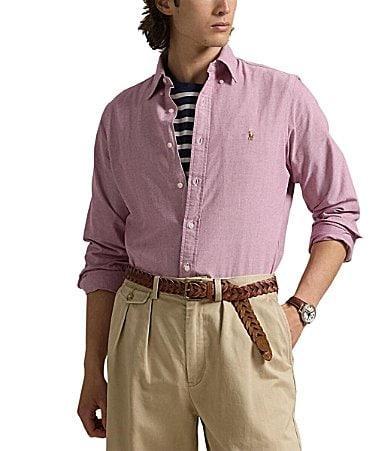 Mens Cotton Oxford Shirt Product Image