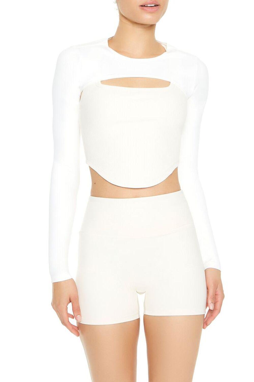 Active Round-Neck Bolero | Forever 21 Product Image