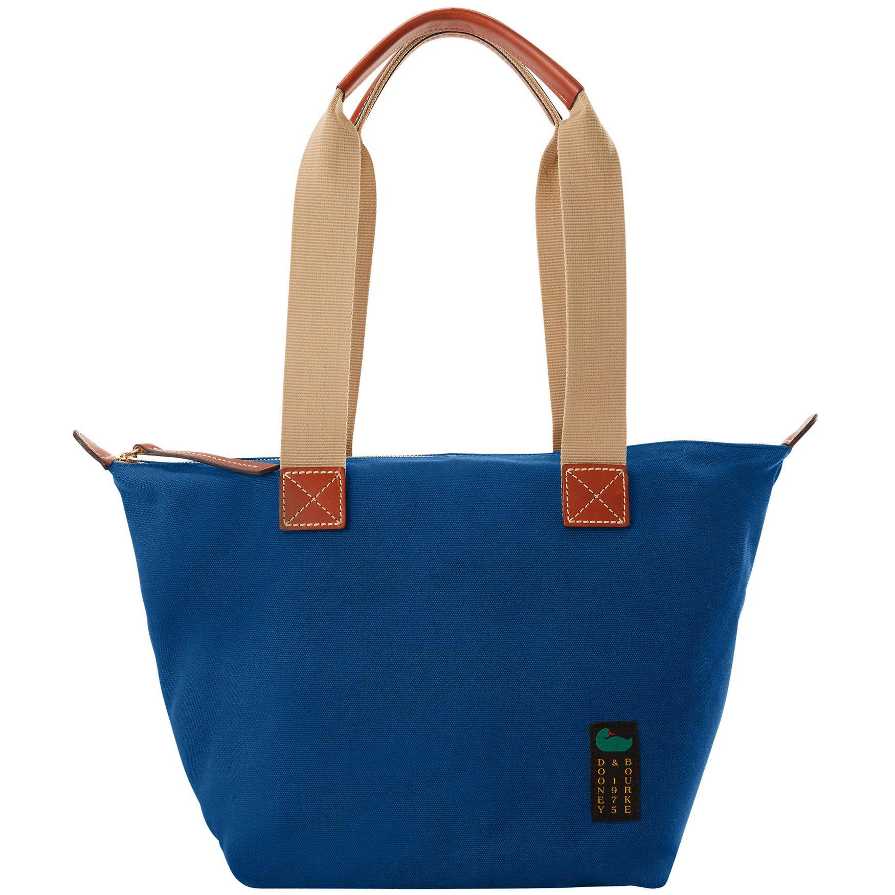 Dooney & Bourke Womens Canvas Carryall 28 Fabric Tote Bag in French Blue Product Image