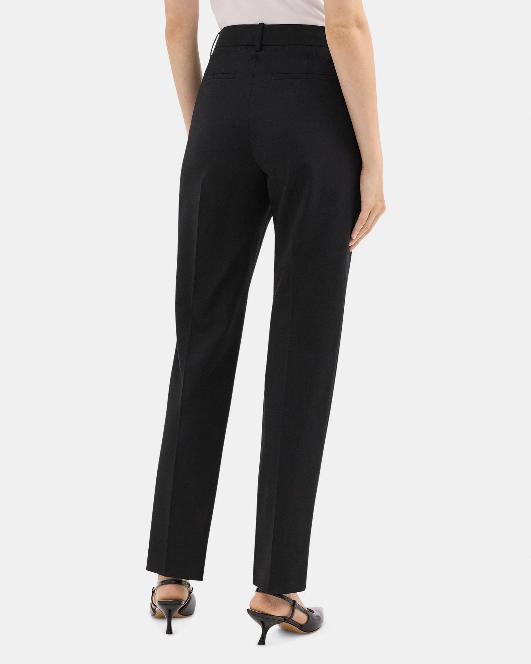 Classic Crop Pant in Sevona Stretch Wool Product Image