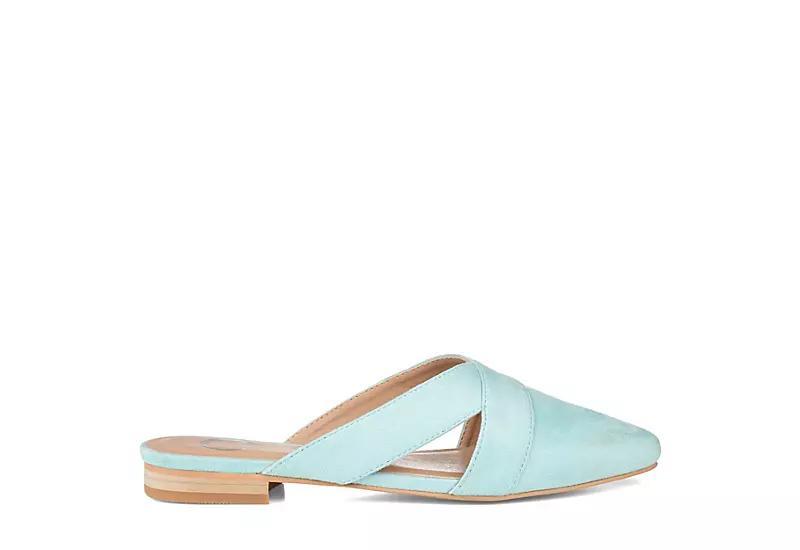 Journee Collection Giada Womens Mules Green Product Image