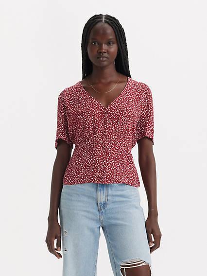 Levi's Short Sleeve Blouse - Women's Product Image