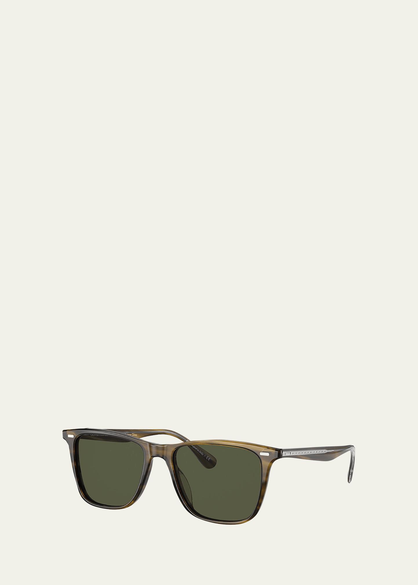 Mens Ollis Square Acetate Sunglasses Product Image