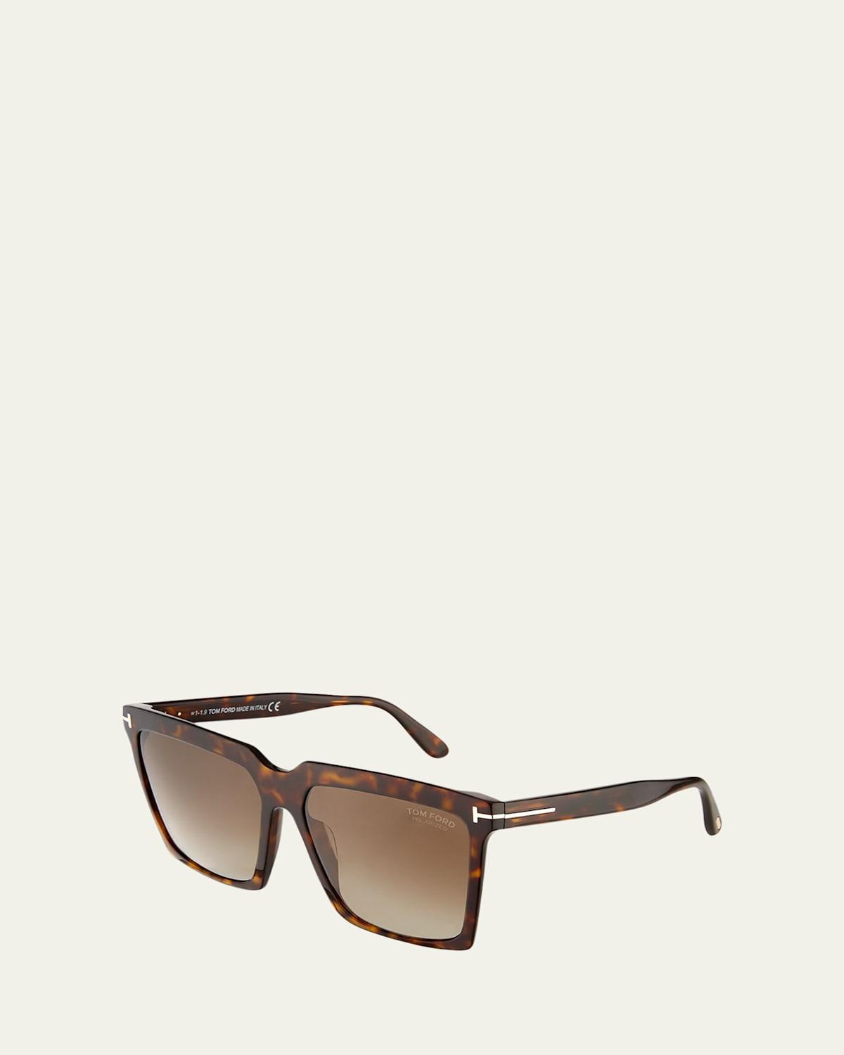 TOM FORD Sabrina 58mm Square Sunglasses Product Image