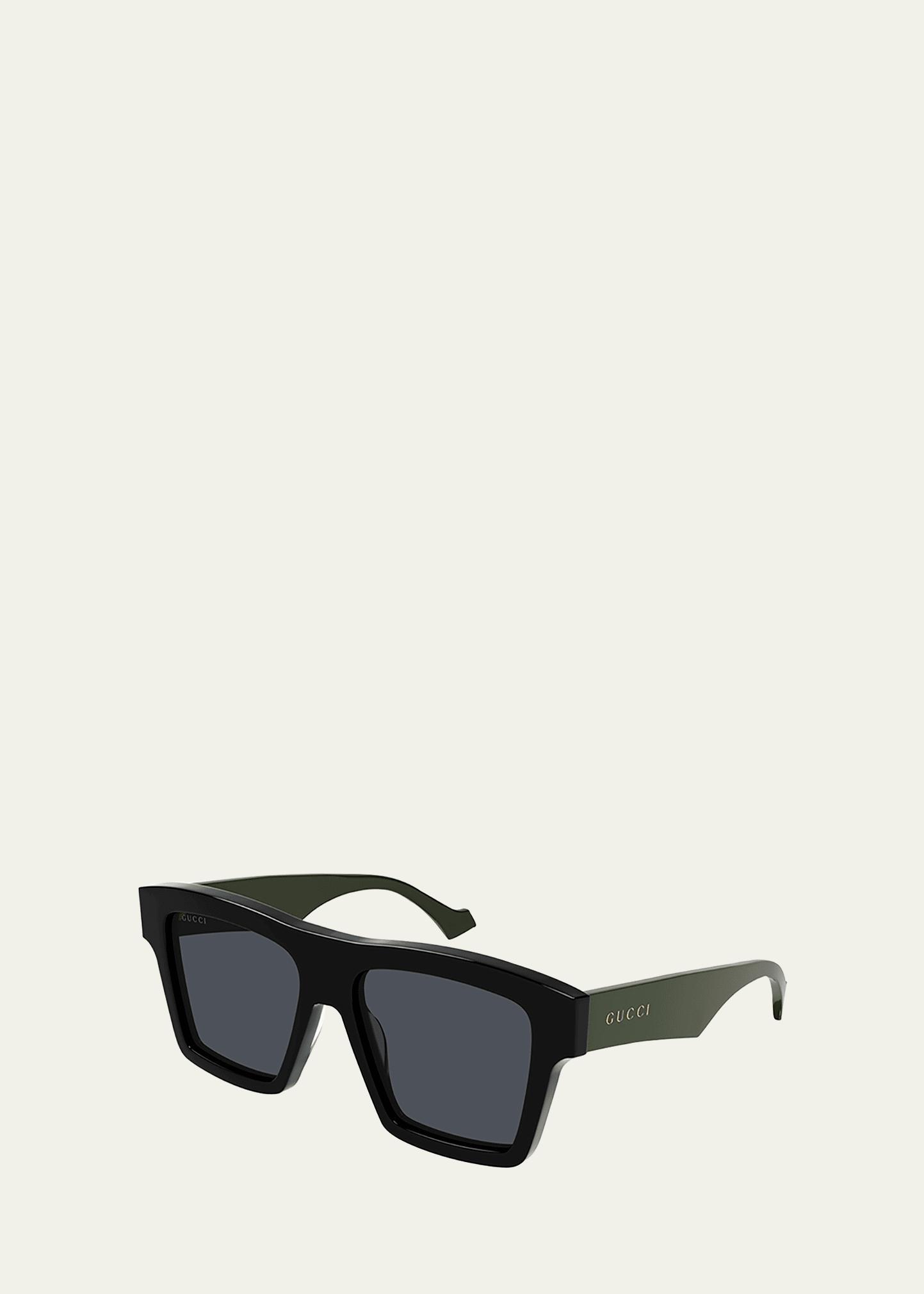 Mens 55MM Square Sunglasses Product Image