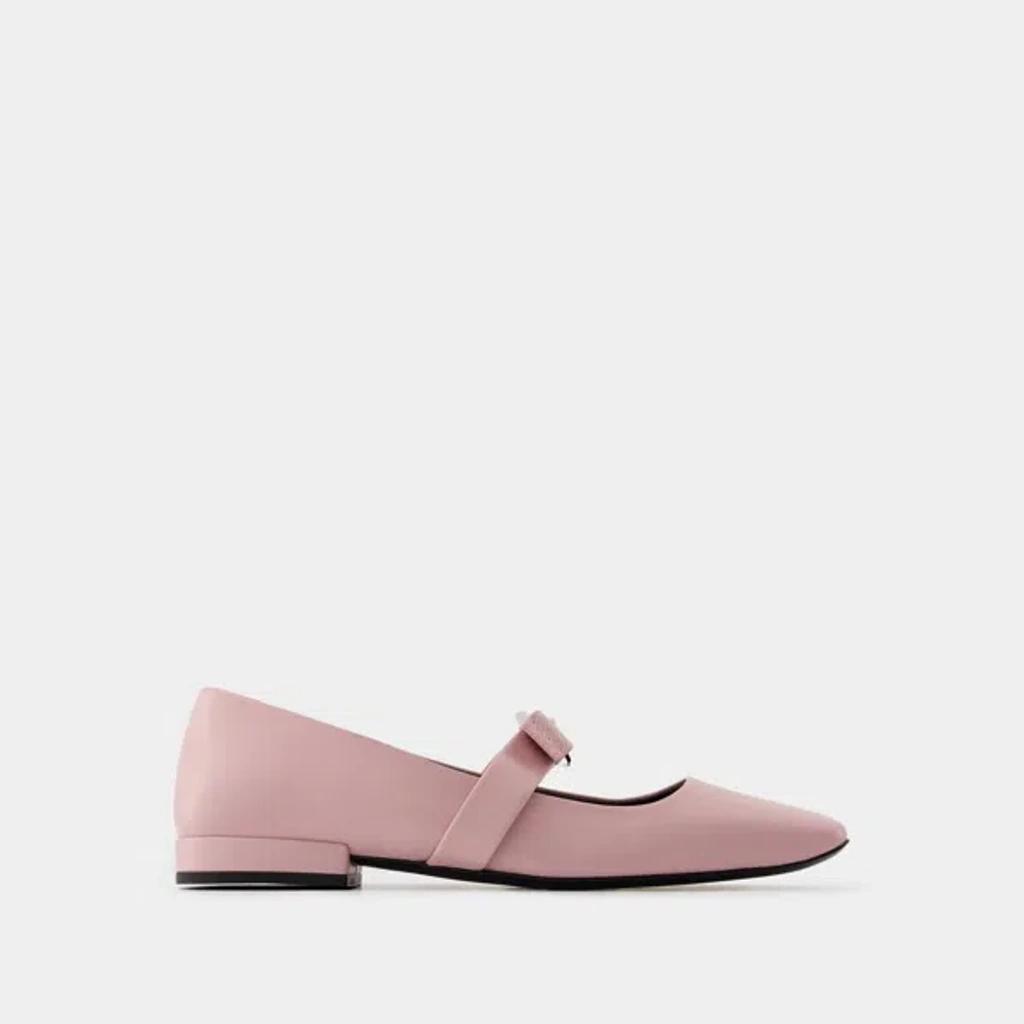 Ballerinas -  - Leather - Pink product image