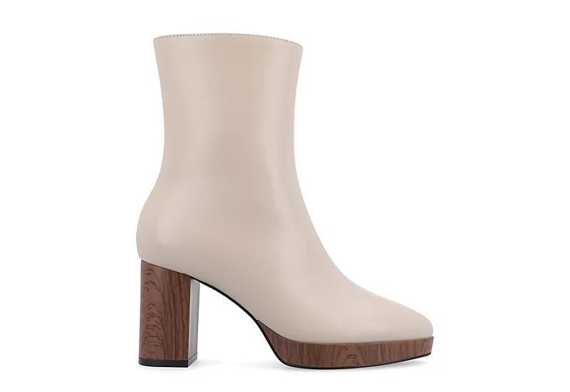 Journee Collection Tru Comfort Foam Romer Womens Booties Med Beige Product Image