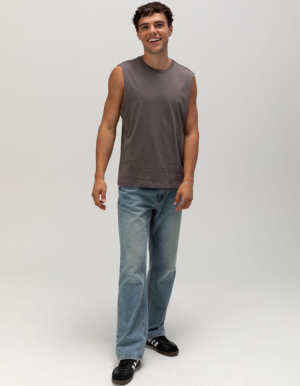 RSQ Mens Solid Muscle Tee Product Image