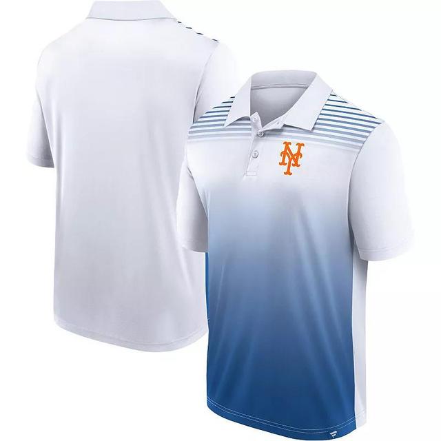 Mens /Royal New York Mets Big & Tall Sublimated Polo Product Image