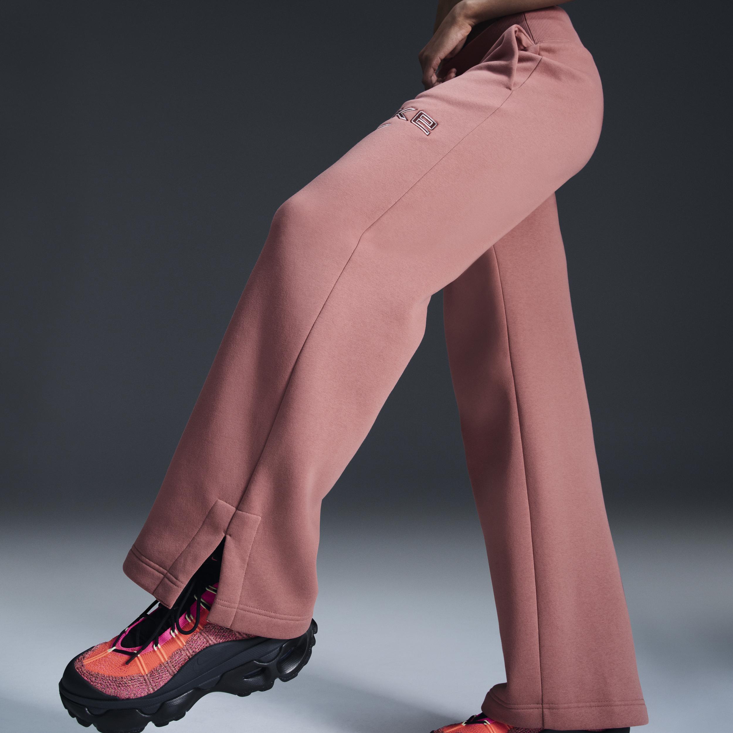 Nike Womens NSW Phoenix Fleece HR Logo Pants Product Image