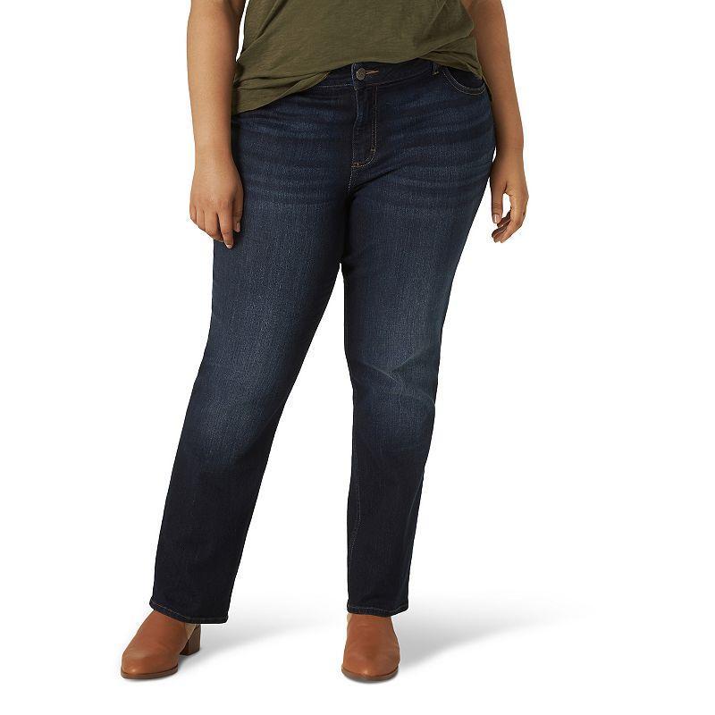 Plus Size Lee Legendary Straight Leg Jeans, Womens Product Image