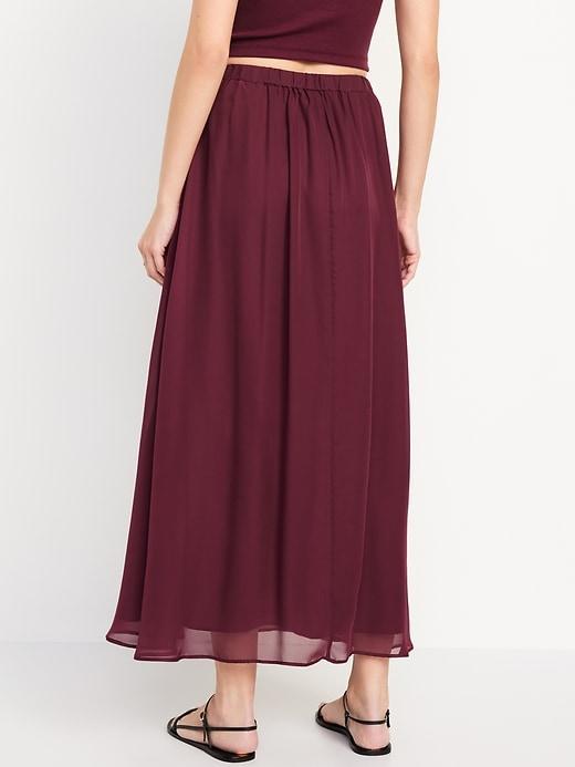 Chiffon Maxi Skirt Product Image