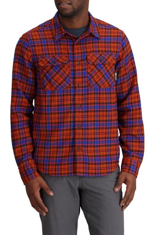 Outdoor Research Feedback Plaid Flannel Overshirt Product Image