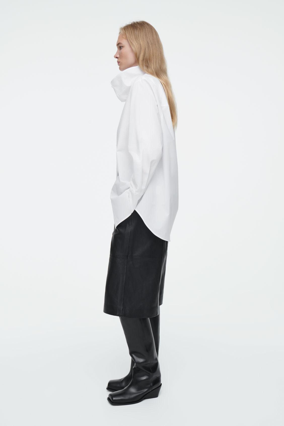 FUNNEL-NECK SHIRT Product Image