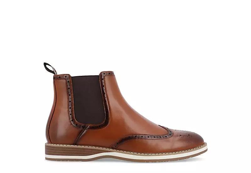 Vance Co Mens Thorpe Block Heel Chelsea Boots Product Image