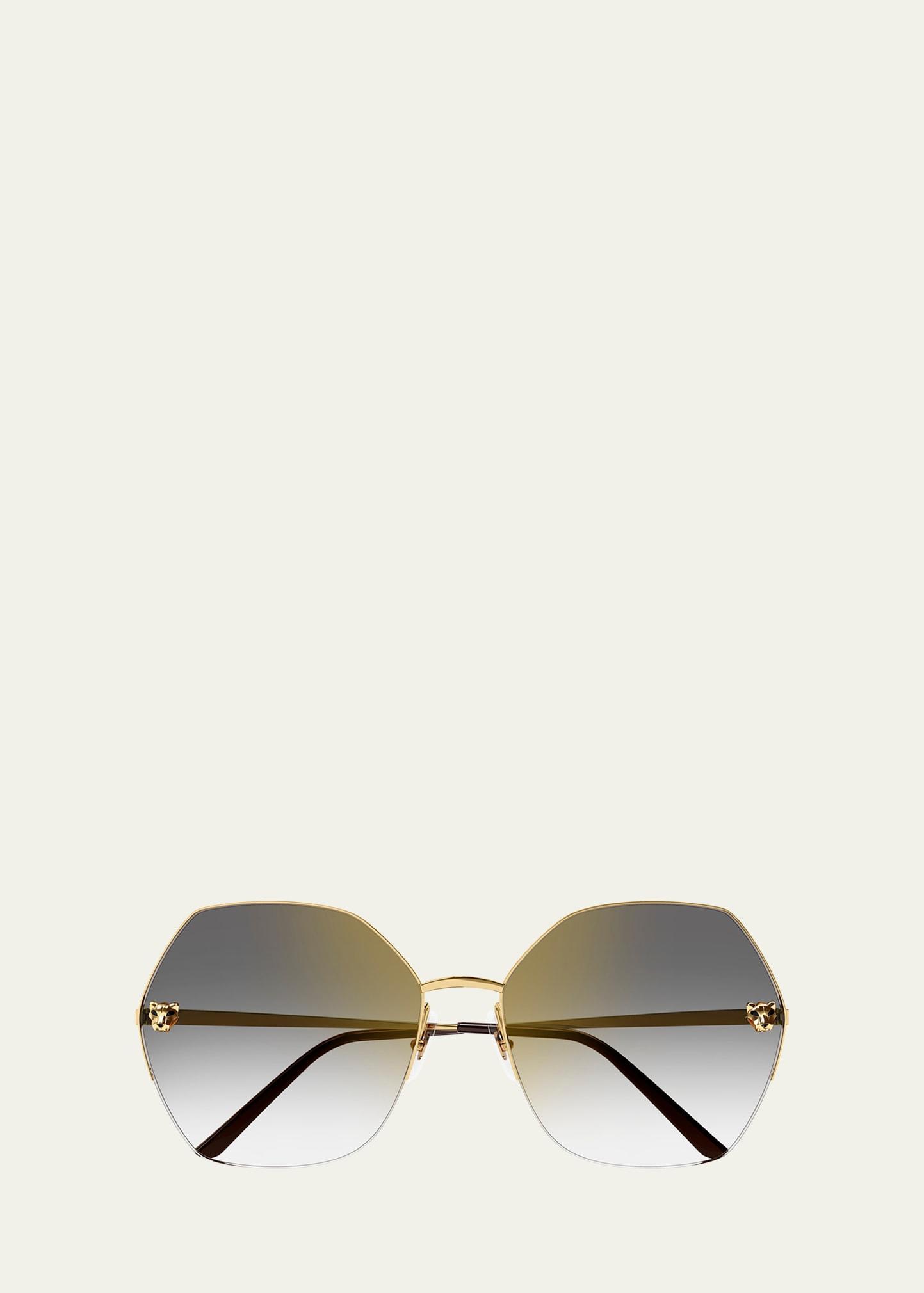 Womens 62MM Geometric Sunglasses Product Image