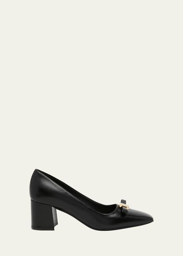 Myra Lambskin Bow Pumps Product Image