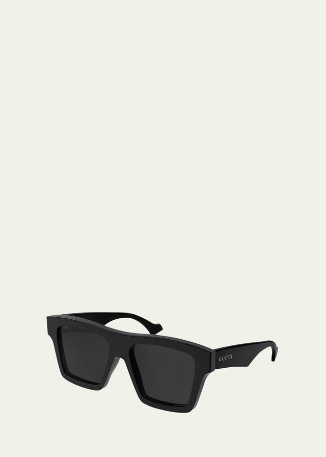 Mens 55MM Square Sunglasses Product Image