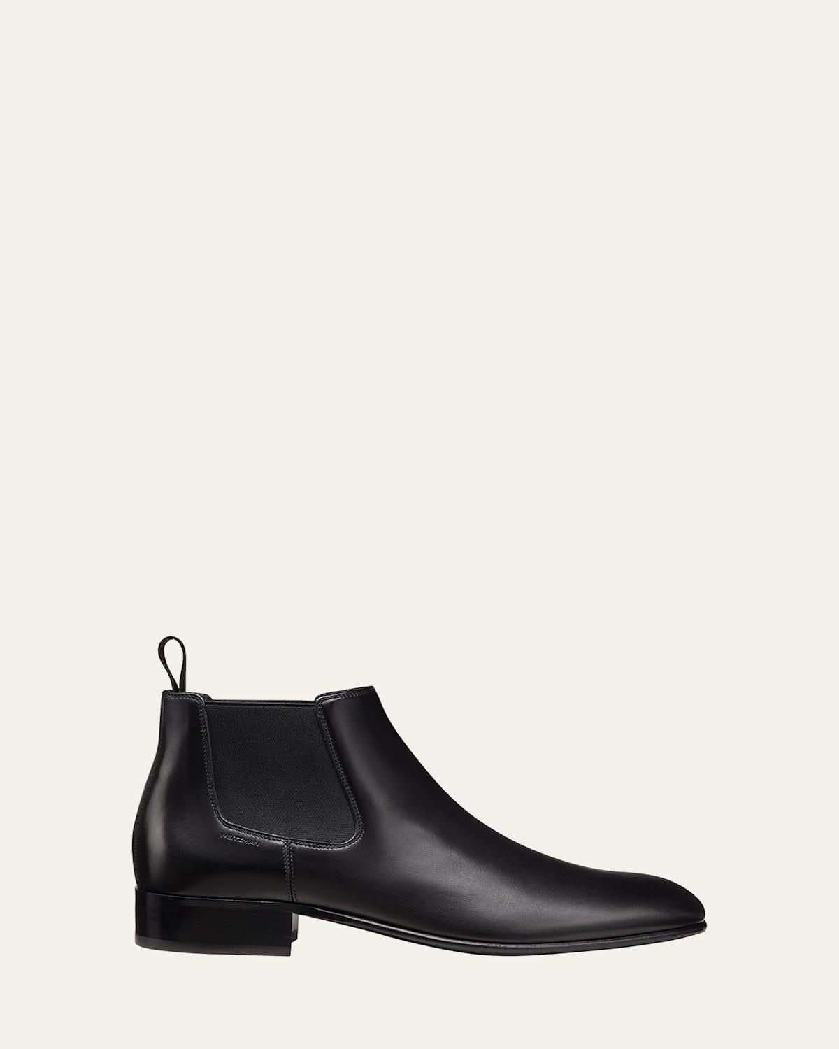 Mens Adwin Leather Chelsea Boots Product Image