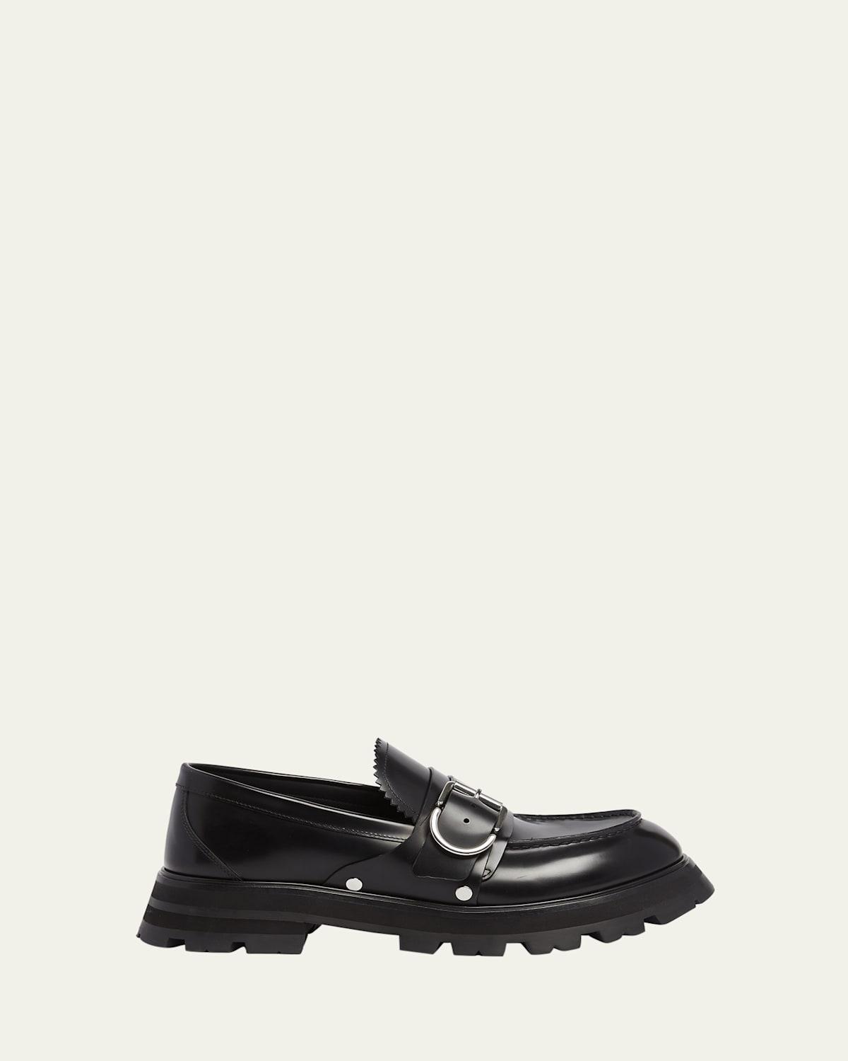 Mens Wander Lug-Sole Buckle Loafers Product Image