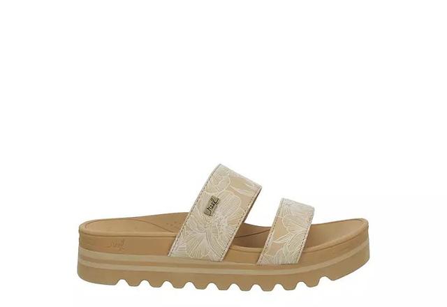 Reef Womens Banded Horizon Hi Slide Sandal Product Image