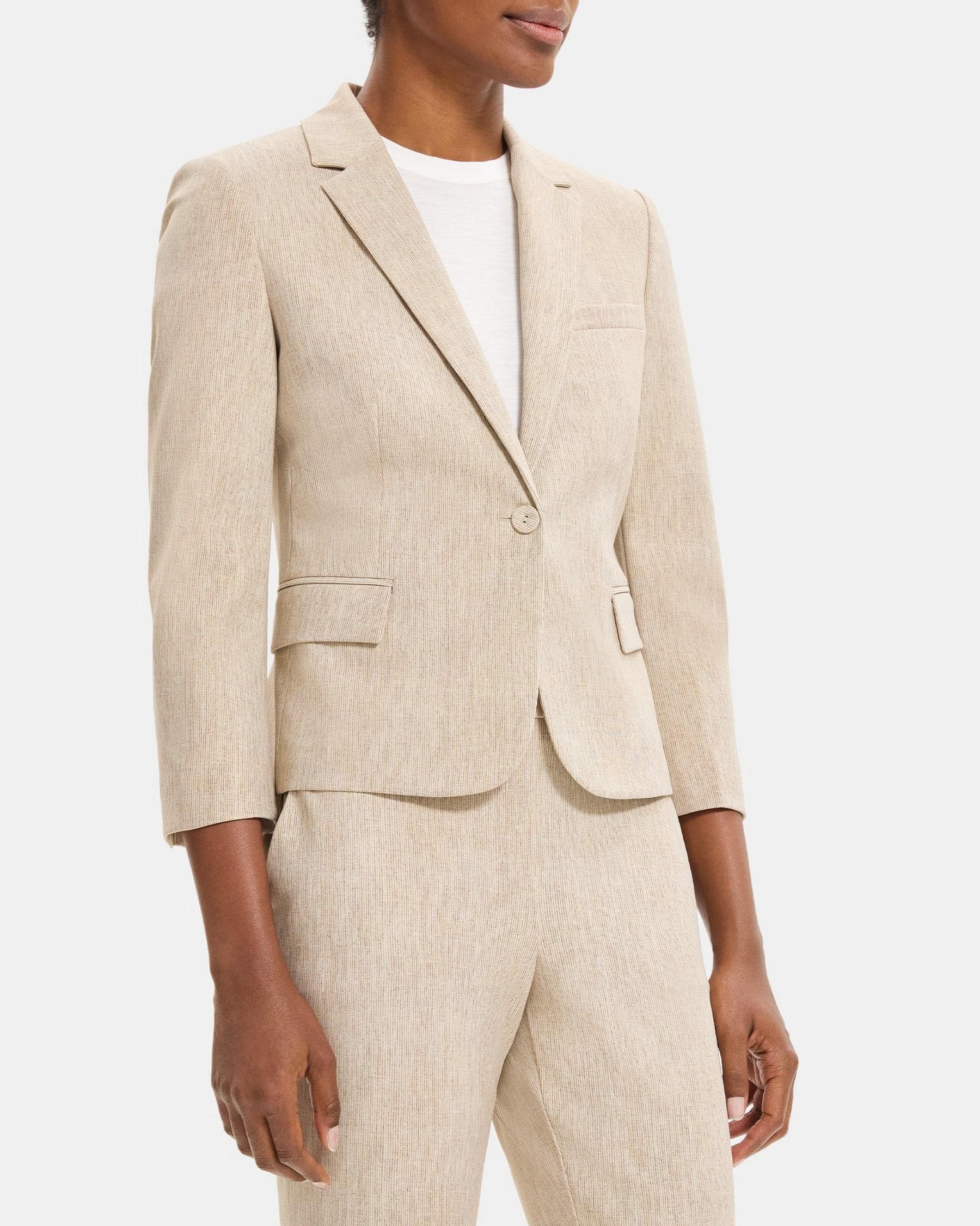 Shrunken Blazer in Knit Ponte Product Image