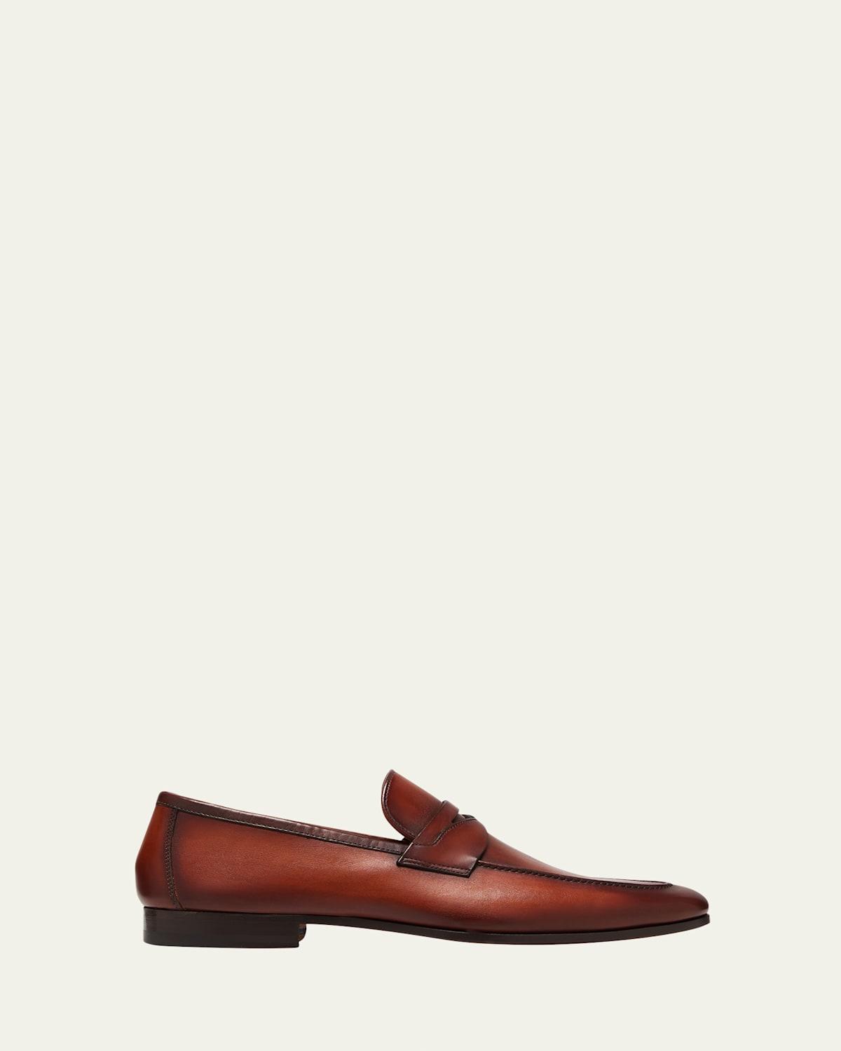 Men's Sasso Leather Penny Loafers Product Image