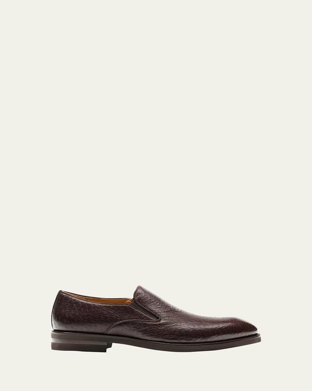 Mens Lima Peccary Leather Loafers Product Image