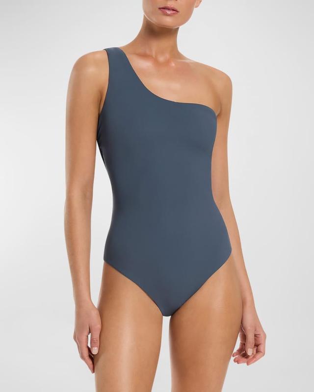 One-Shoulder One-Piece Swimsuit  Product Image