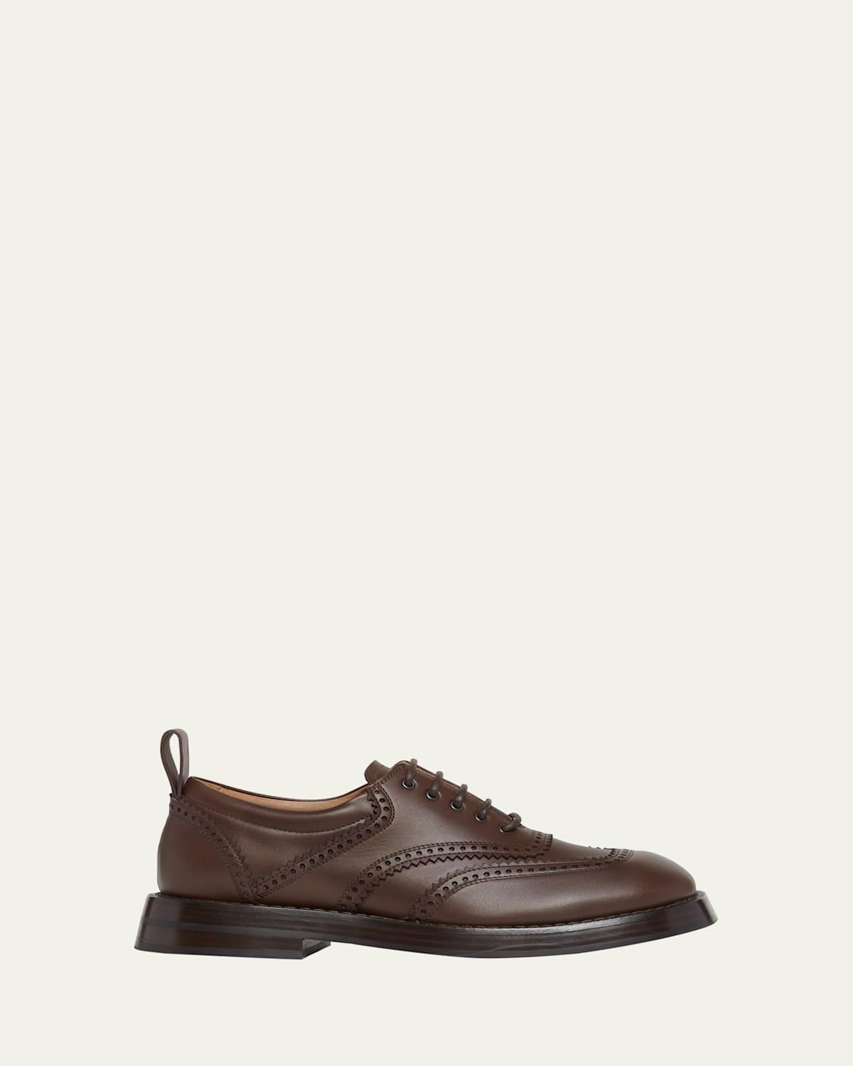 Mens Brogue Leather Oxfords product image