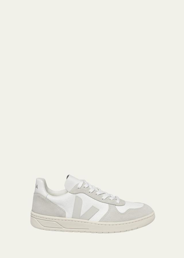 VEJA V-10 (B-Mesh White/Natural/Pierre) Women's Shoes Product Image