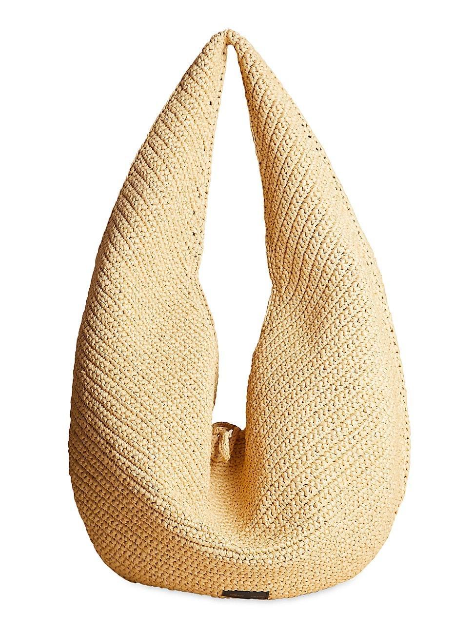 Khaite Large Olivia Woven Palm Hobo Bag Product Image