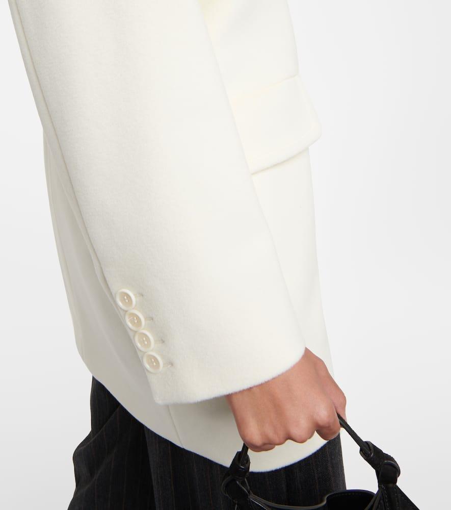 Meana Wool And Cashmere Coat In White Product Image