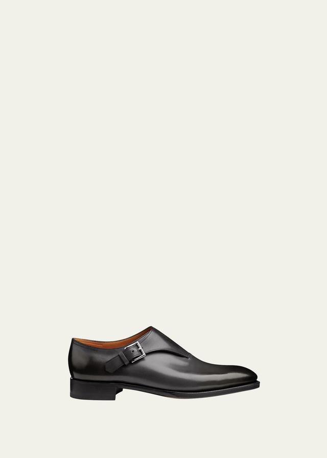 Mens Jermyn II Leather Monk Strap Loafers Product Image