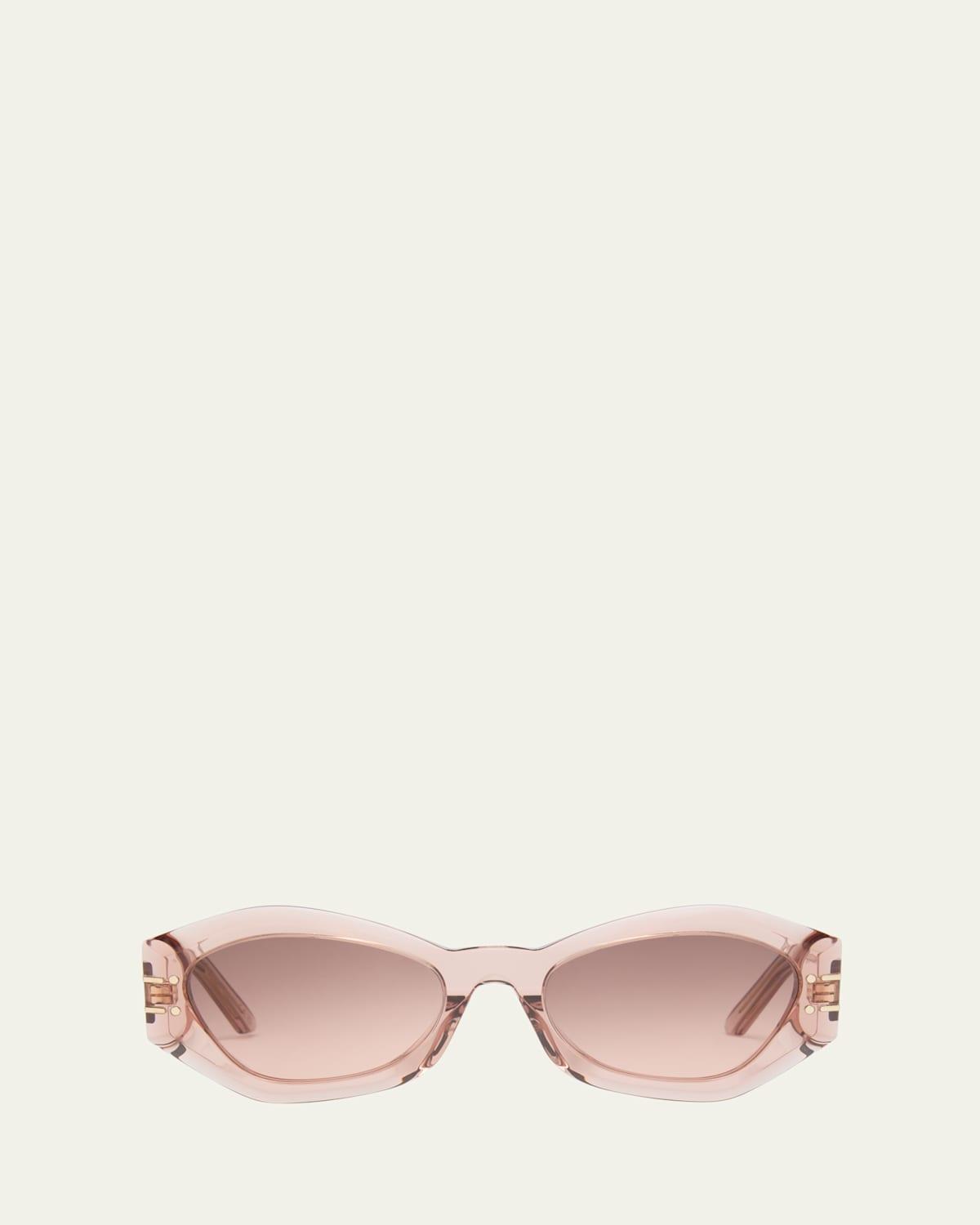 DiorSignature B1U 55mm Butterfly Sunglasses Product Image