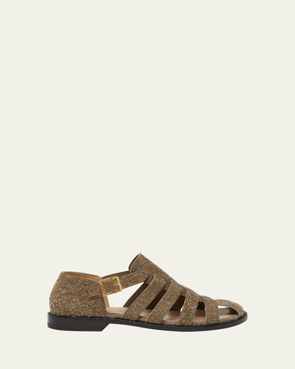 Campo Brushed Suede Fisherman Sandals Product Image