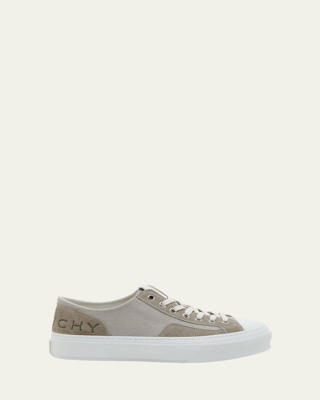 Mens City Sneakers in Canvas and Suede Product Image